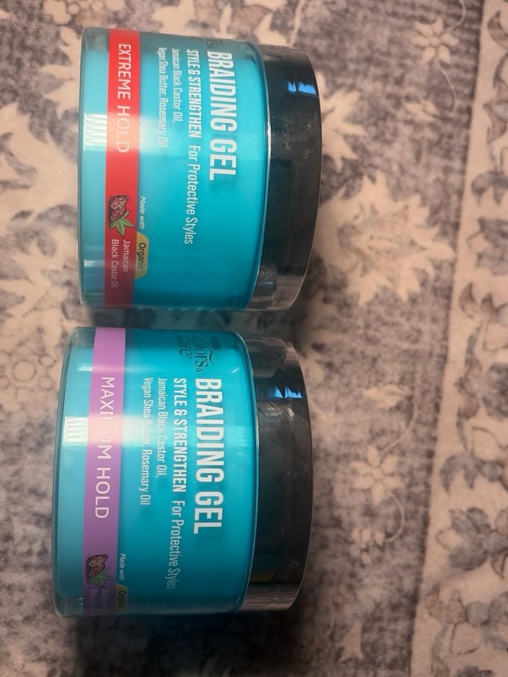 Braiding Gel Style & Strengthen - Turquoise (Maximum & Extreme Hold)
